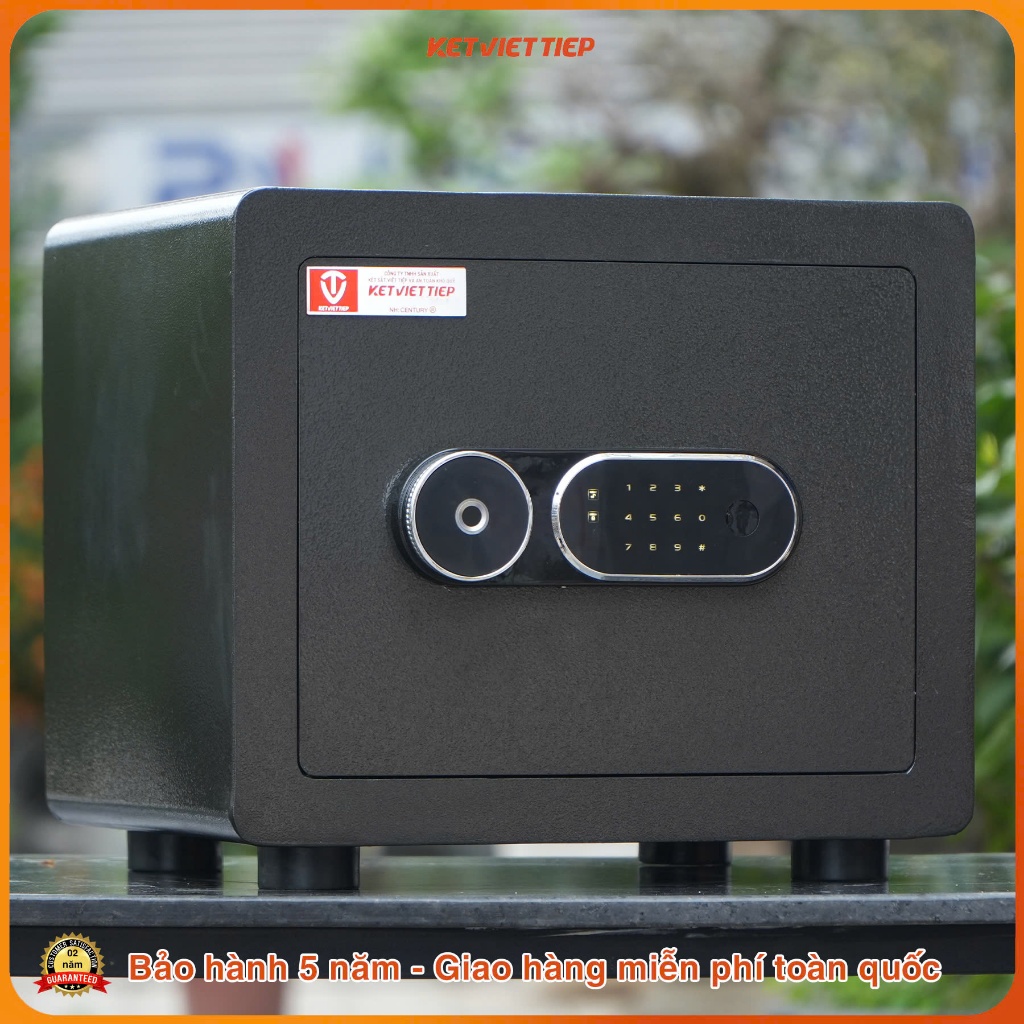 Két sắt mini chống cháy KVT23 khóa vân tay điện tử két sắt hiện đại chính hãng giá rẻ