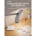 Đèn led để bàn làm việc cao cấp UNIQ Solar S9 Elite đèn học đọc sách chống cận thị cho bé tích hợp đồng hồ podomoro — ảnh 3