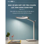 Đèn led để bàn làm việc cao cấp UNIQ Solar S9 Elite đèn học đọc sách chống cận thị cho bé tích hợp đồng hồ podomoro — ảnh 8