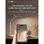 Đèn led để bàn làm việc cao cấp UNIQ Solar S9 Elite đèn học đọc sách chống cận thị cho bé tích hợp đồng hồ podomoro — ảnh 7