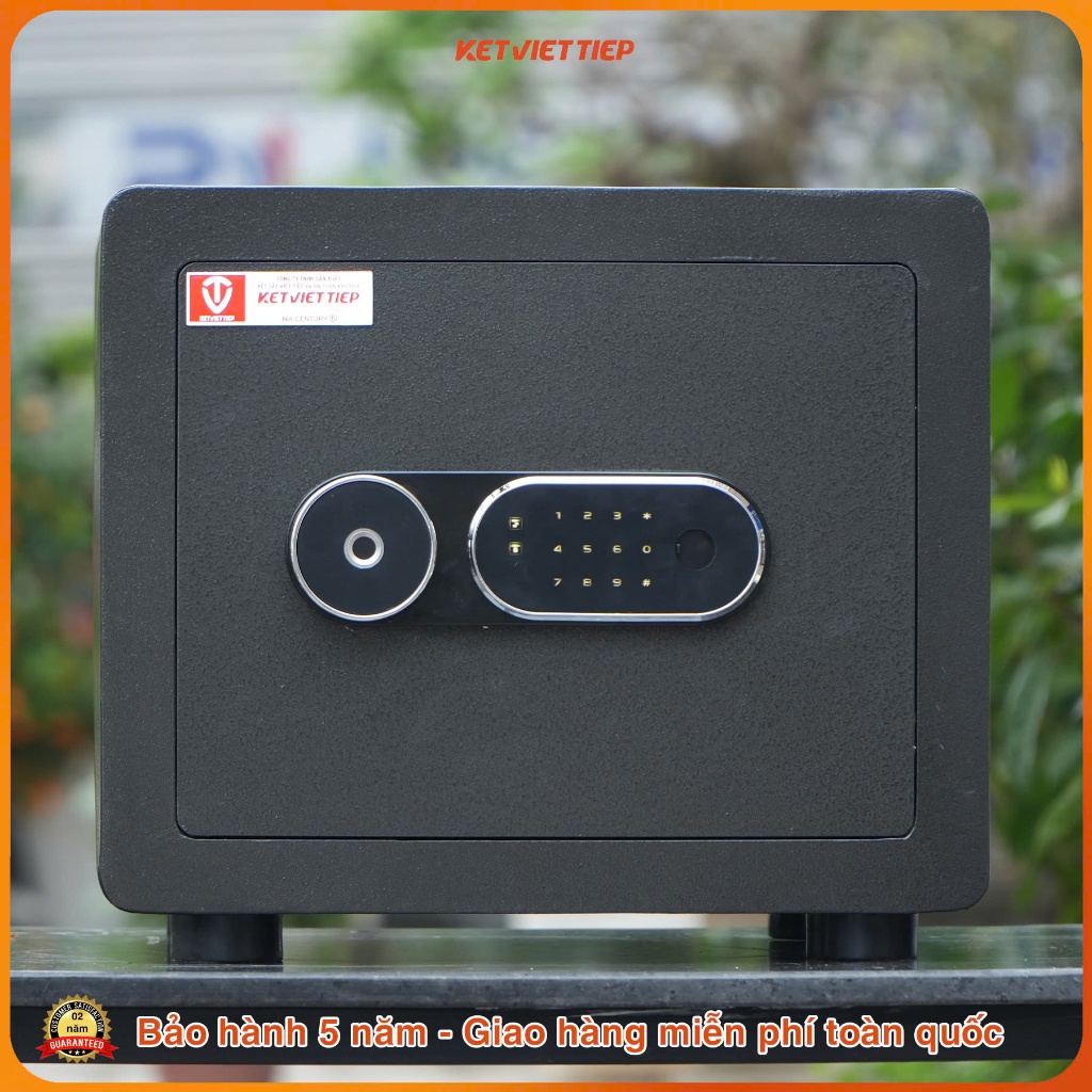Két Sắt Mini Thông Minh Chống Cháy Siêu Cường Việt Tiệp KVTSC26 Khóa Vân Tay Điện Tử
