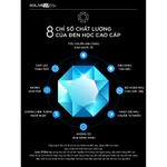 Đèn led để bàn làm việc cao cấp UNIQ Solar S9 Elite đèn học đọc sách chống cận thị cho bé tích hợp đồng hồ podomoro — ảnh 8