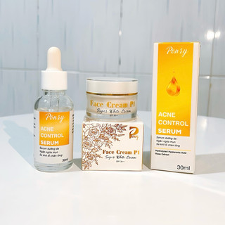 COMBO KEM FACE P1 Và SERUM HA PONRY Dưỡng Trắng , Dưỡng Ẩm Da