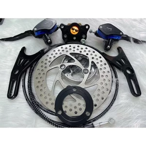 Combo độ phanh đĩa sau xe điện không kèm tay phanh phụ tùng phụ kiện
