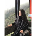 Khăn quàng cổ nữ Chất Lụa Đũi (CAO CẤP) - KHĂN CHOÀNG CỔ LỤA VUÔNG 140CM HÀNG CAO CẤP Nhũ Kim Tuyến - GERME. — ảnh 6