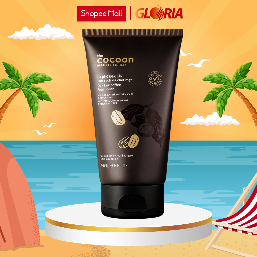 Ảnh Cà Phê Đắk Lắk Làm Sạch Da Chết Mặt Cocoon 150ml 1
