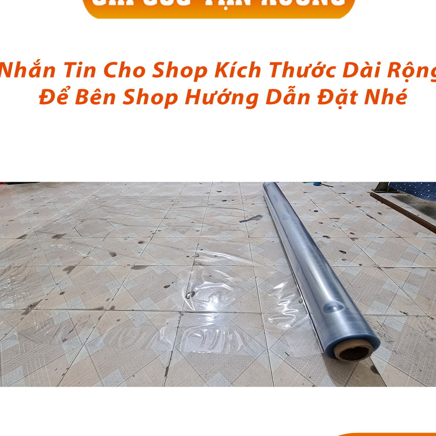 [Miễn Phí Đóng Khuy - May Viền] Nilon Mỏng Trong Suốt PVC Chống Thấm (khổ 1,5m dày 0,1mm)