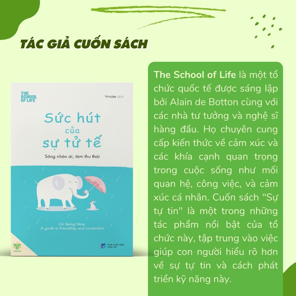 Ảnh Sách Sức Hút Của Sự Tử Tế - Sống Nhân Ái, Tâm Thư Thái - YMATE 3