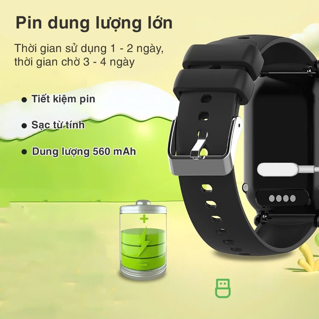 Ảnh Đồng hồ thông minh trẻ em MANIGO M05 định vị nghe gọi 2 chiều call video cảnh báo BH 12 tháng 1
