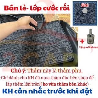 Thảm lót sàn NHỰA 5D TRÀN VIỀN xe Toyota Vios 2019 - 2022, 2023, 2024, 2025 NHỰA TPE 5D đúc nguyên khối - 2 HÀNG
