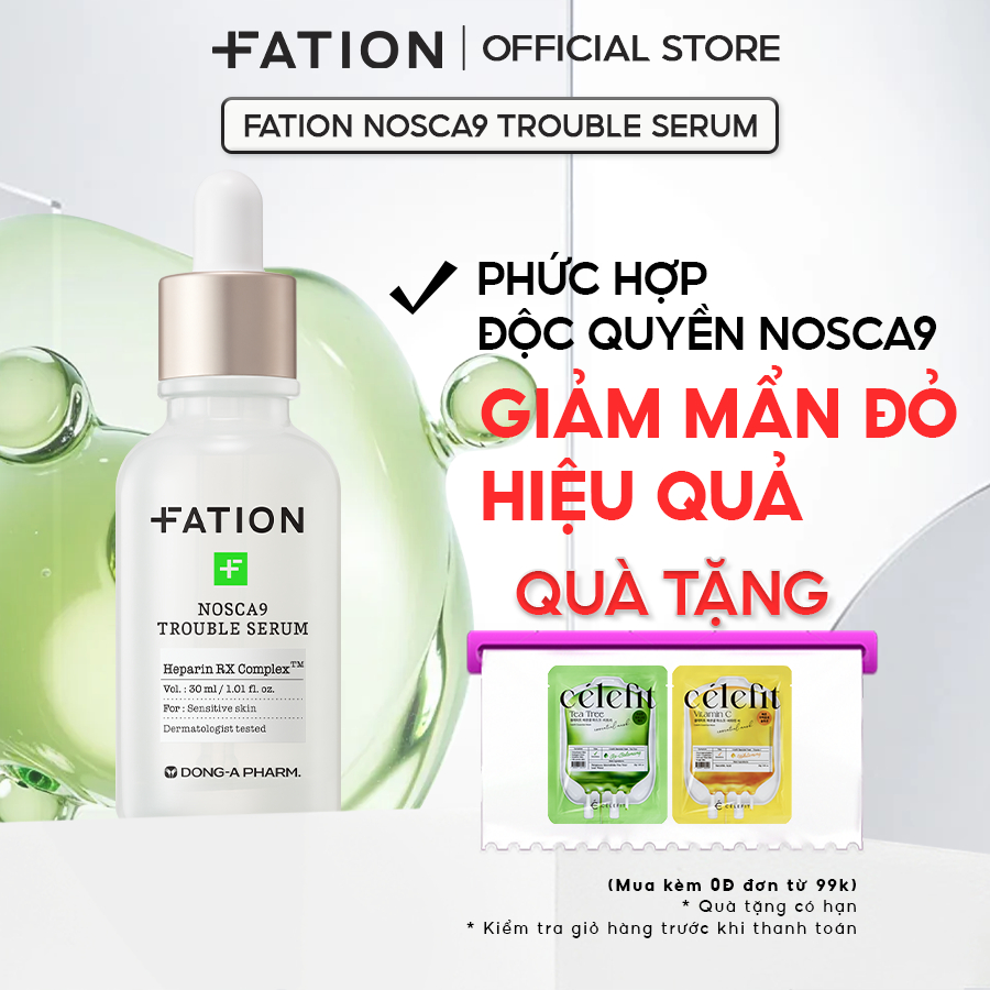 Ảnh Tinh Chất Làm Dịu Da Fation Nosca9 Trouble Serum 1