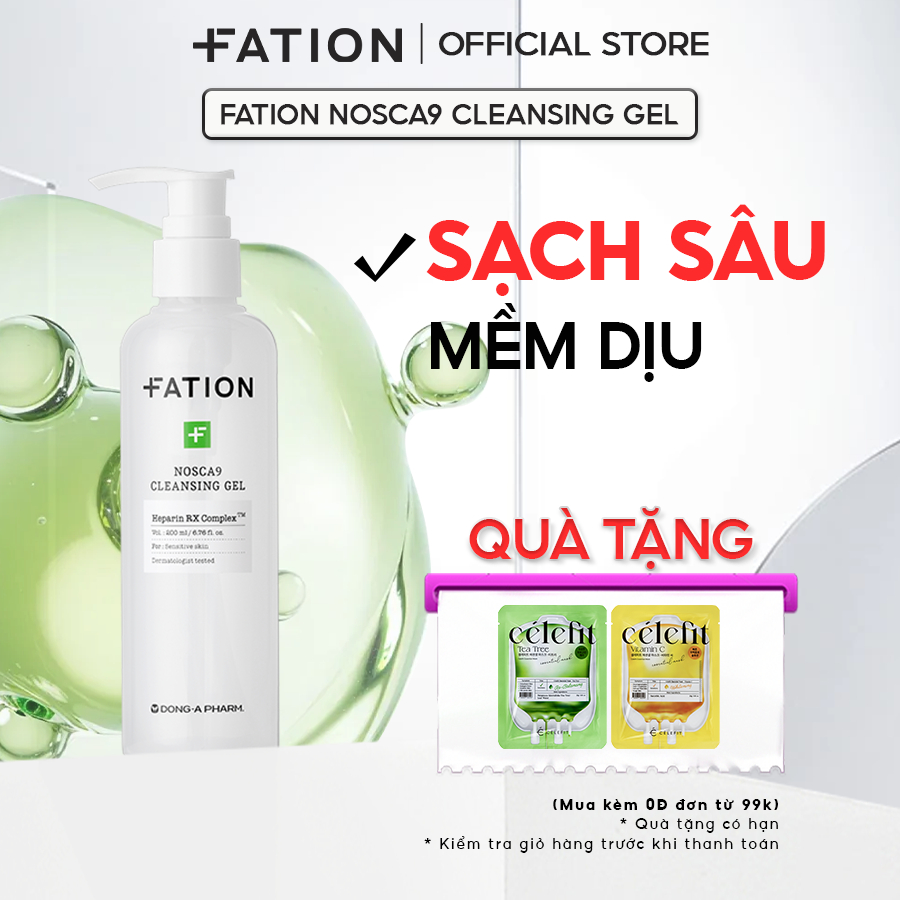 Ảnh Sữa Rửa Mặt Dạng Gel Làm Sạch Sâu Fation Nosca9 Cleansing Gel 1