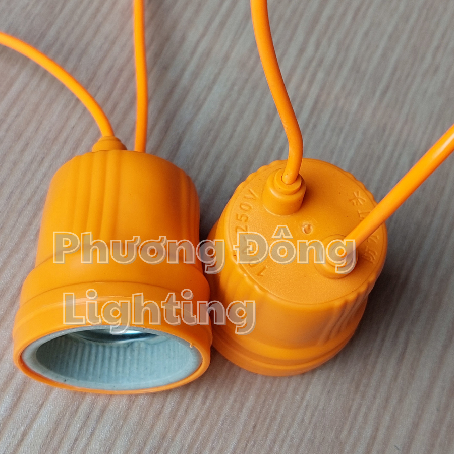 Đuôi đèn sứ chịu nhiệt chống cháy chống nước E27