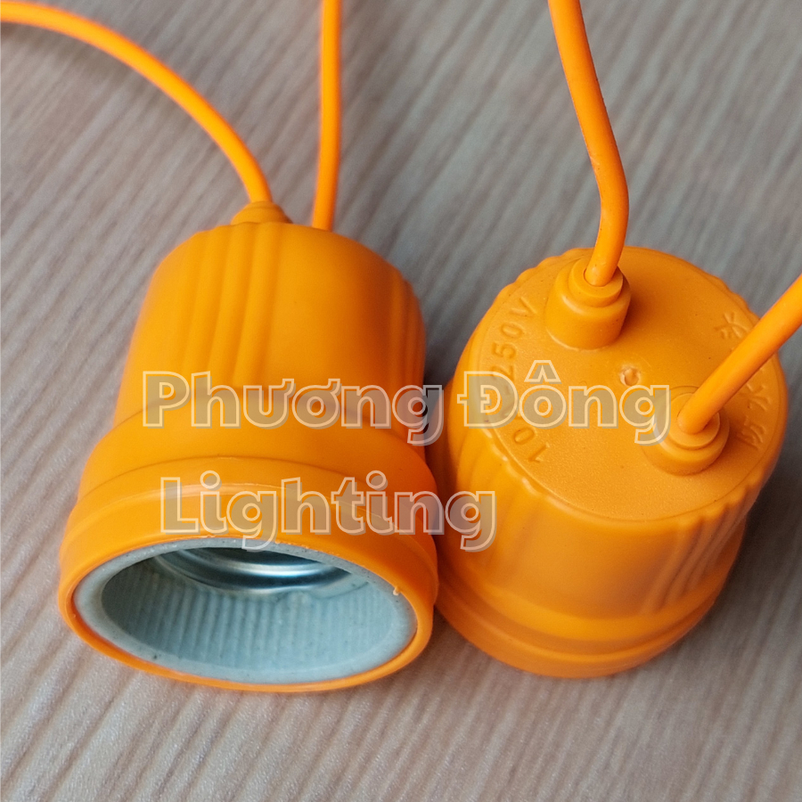 Đuôi đèn sứ chịu nhiệt chống cháy chống nước E27