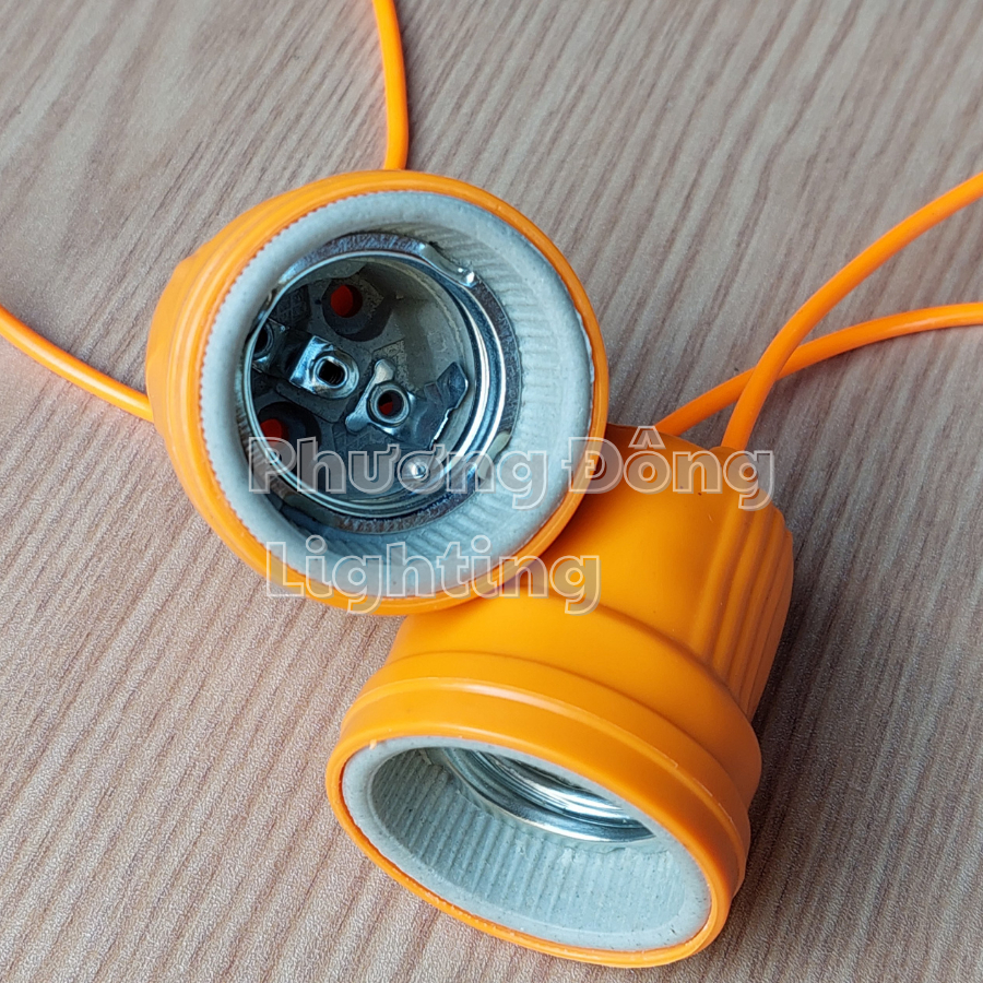 Đuôi đèn sứ chịu nhiệt chống cháy chống nước E27