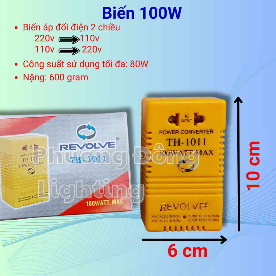 Biến áp Biến thế Đổi điện 2 chiều - 220v sang 110v và 110v sang 220v