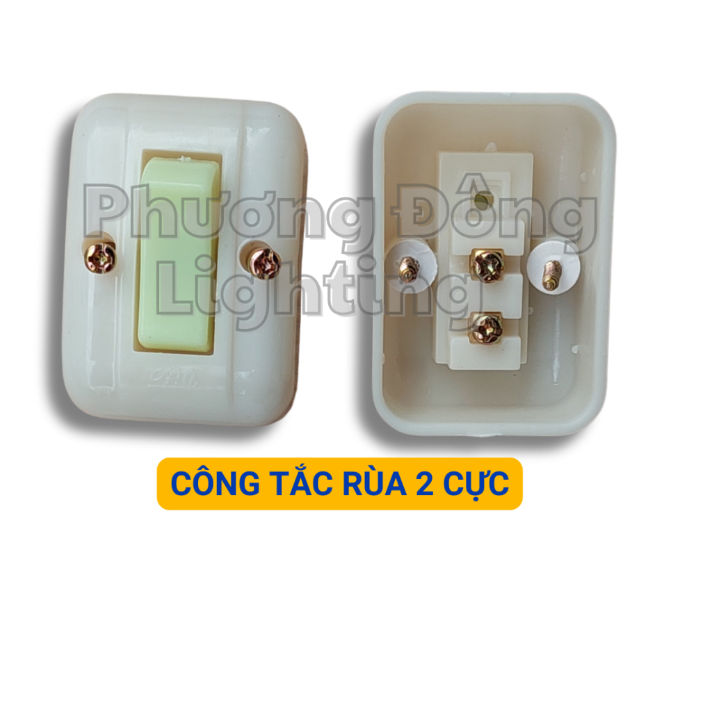 Công tắc rùa 2 cực - 3 cực