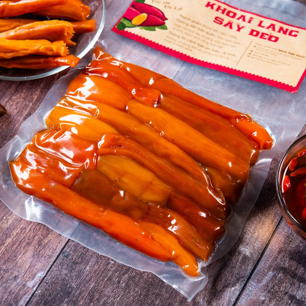 Khoai lang mật sấy dẻo - Minh Tiến Farm - Đặc sản Đà Lạt