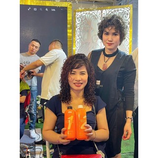 Uốn lạnh dùng cho tóc thường và tóc yếu Mugensi enzyme multi texture perm 2x500ml
