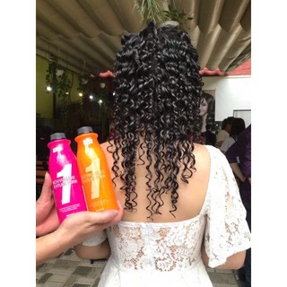 Uốn lạnh dùng cho tóc thường và tóc yếu Mugensi enzyme multi texture perm 2x500ml