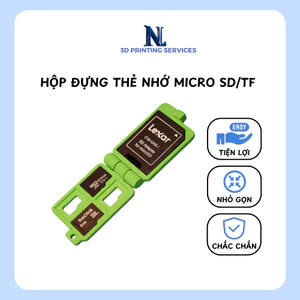 Hộp đựng thẻ nhớ Micro SD / TF nhỏ gọn tiện lợi | NL3D