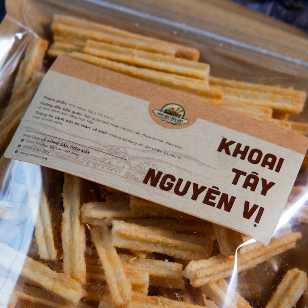 Khoai tây sấy cọng - Minh Tiến Farm - Đặc sản Đà Lạt