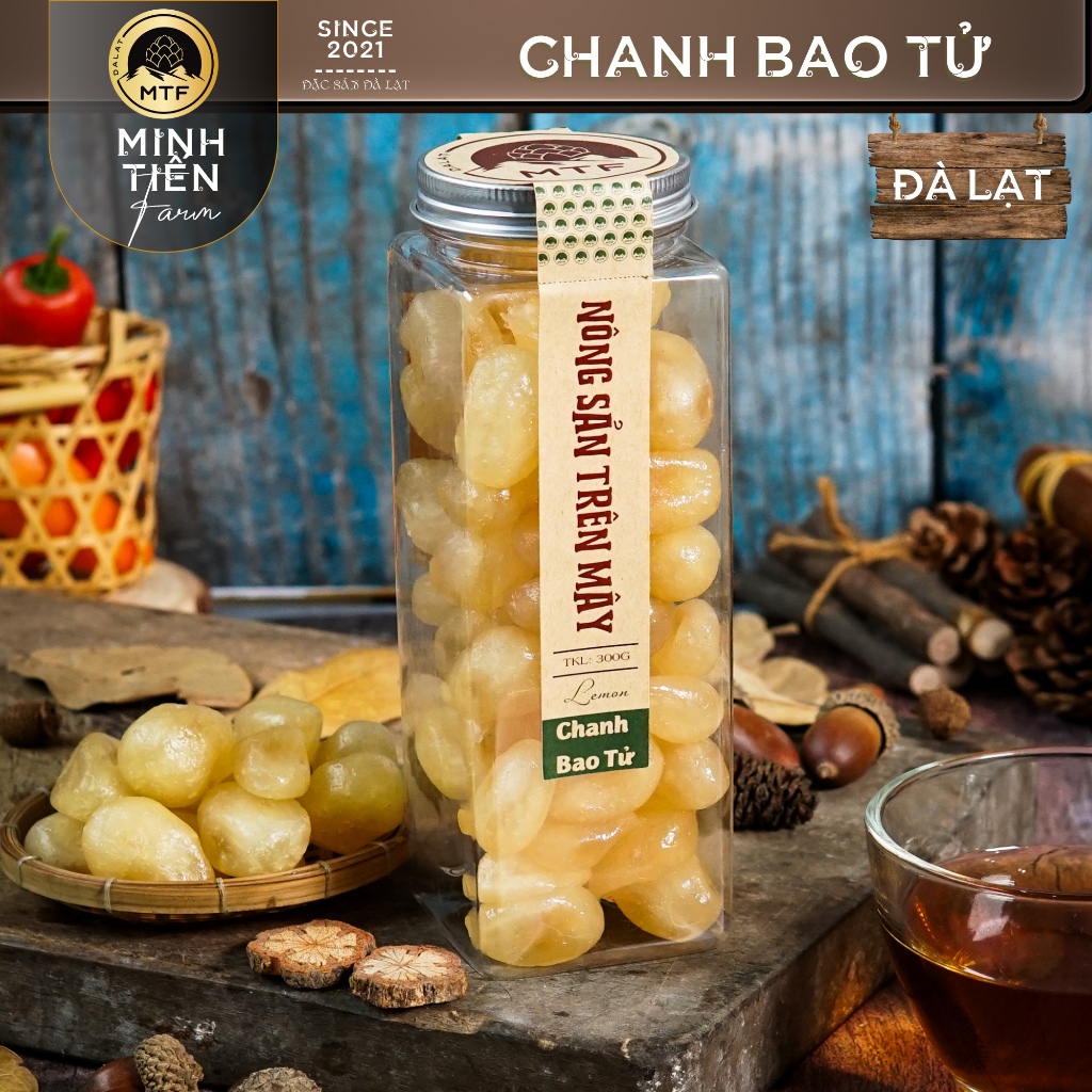 Chanh tuyết bao tử - Minh Tiến Farm -  Ít đường - Đặc sản Đà Lạt