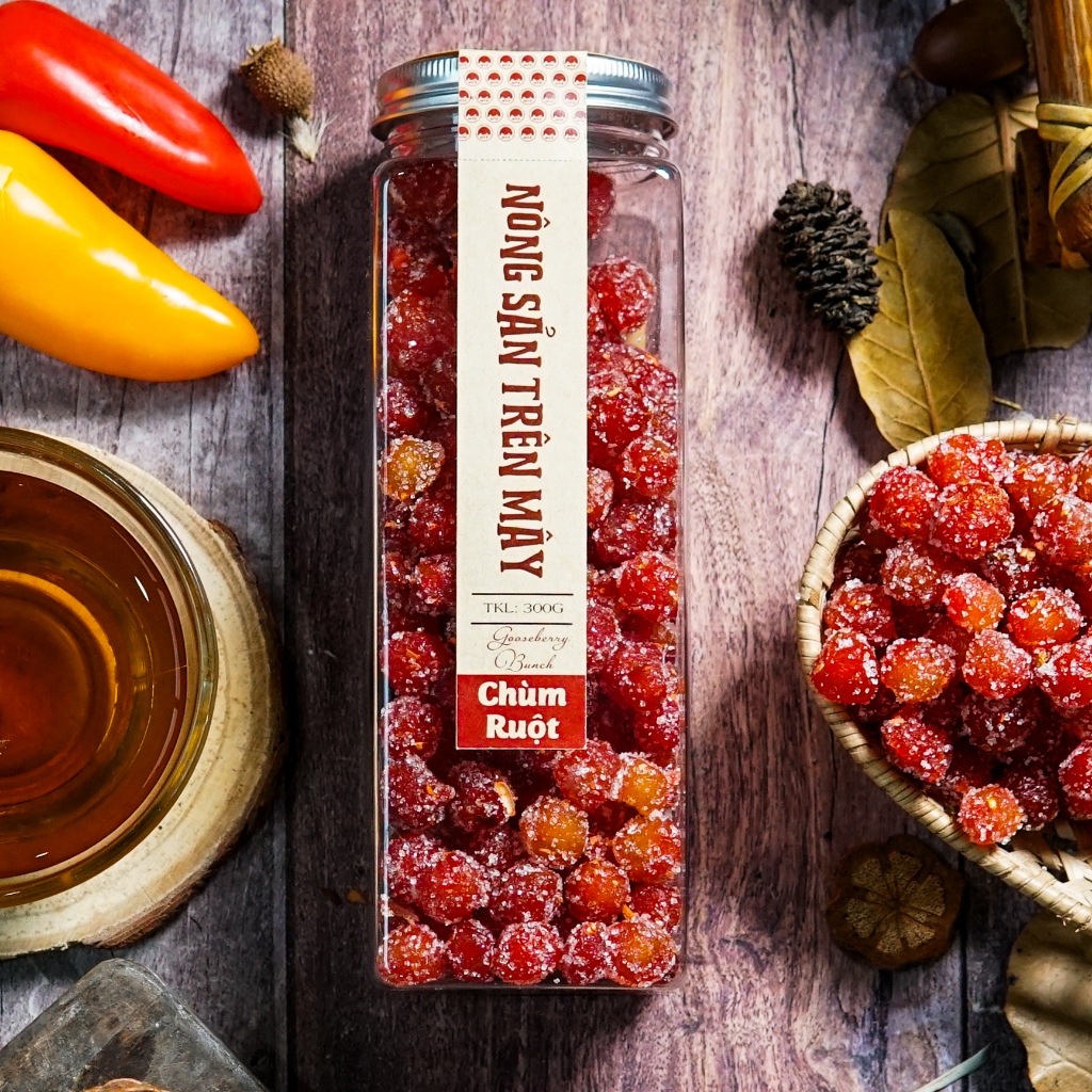 Chùm ruột muối ớt, sấy dẻo Minh Tiến Farm - Đặc Sản Đà Lạt
