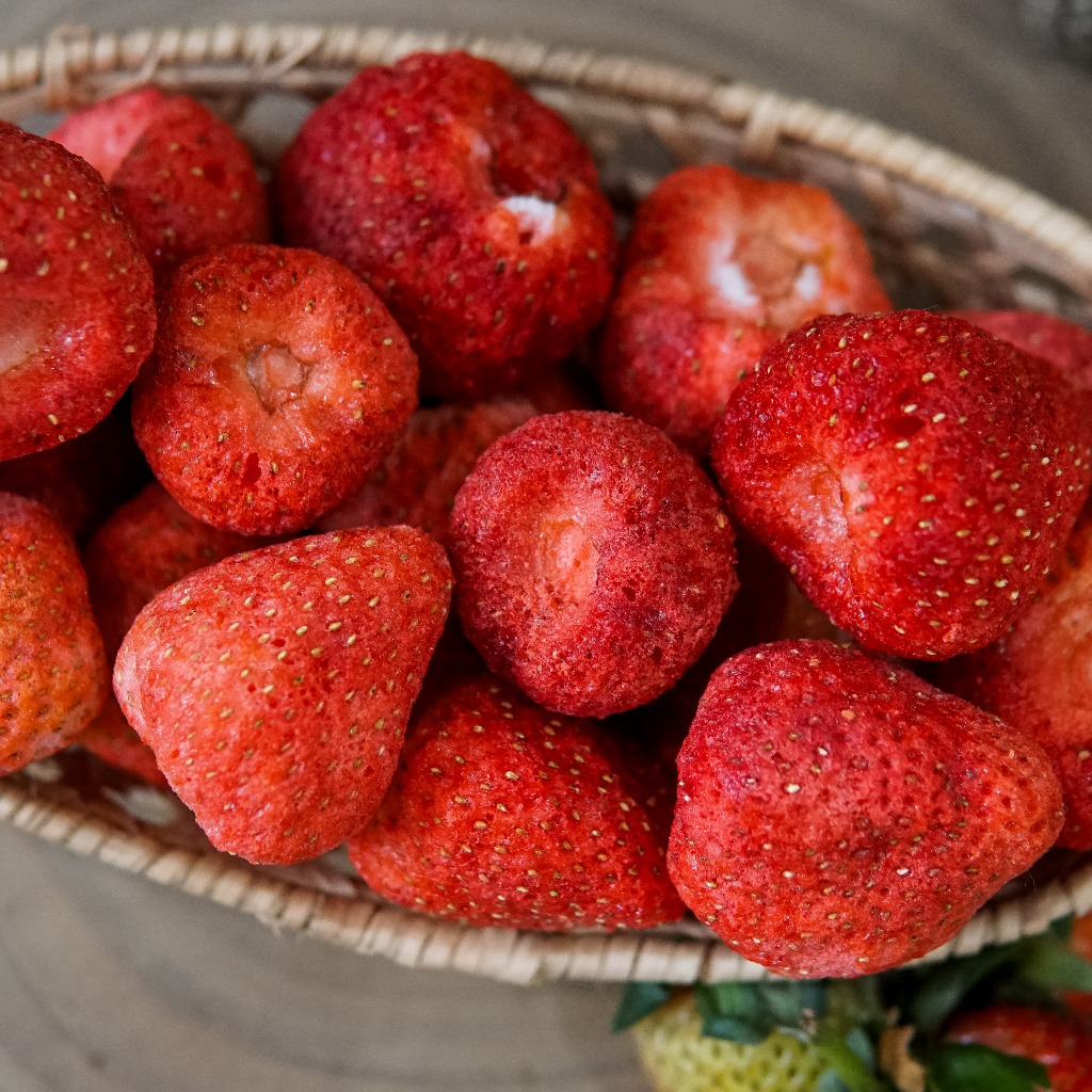 Dâu tây sấy dẻo (sấy lạnh) - Minh Tiến Farm - Đặc sản Đà Lạt