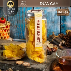 Dứa cay sấy dẻo (thơm cay) - Minh Tiến Farm - Đặc sản Đà Lạt