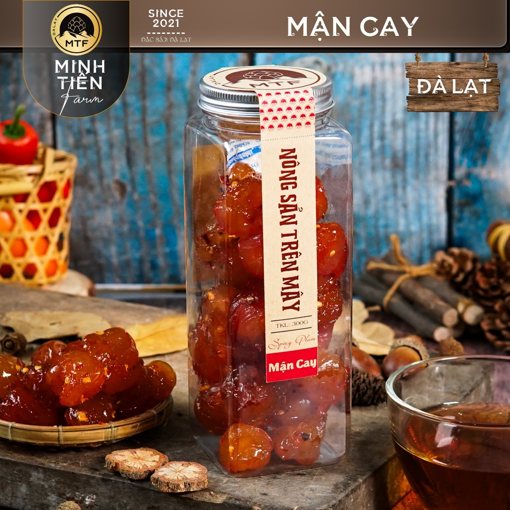 Mận cay - Minh Tiến Farm - Đặc sản Đà Lạt