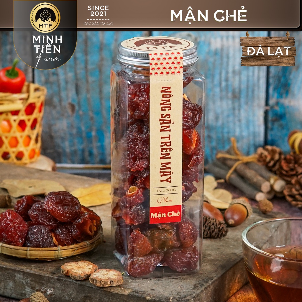 Mận chẻ sấy dẻo Minh Tiến Farm - Đặc Sản Đà Lạt