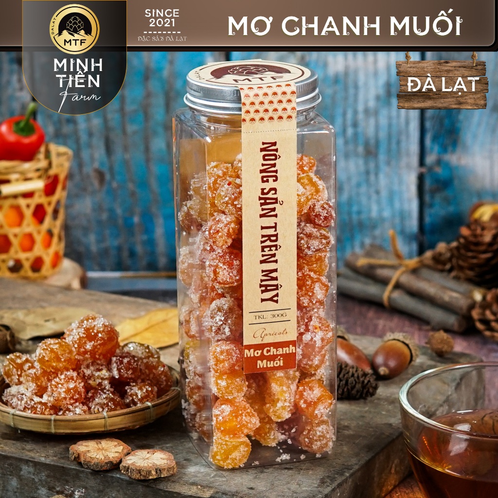 Mơ chanh muối - Minh Tiến Farm - Đặc Sản Đà Lạt