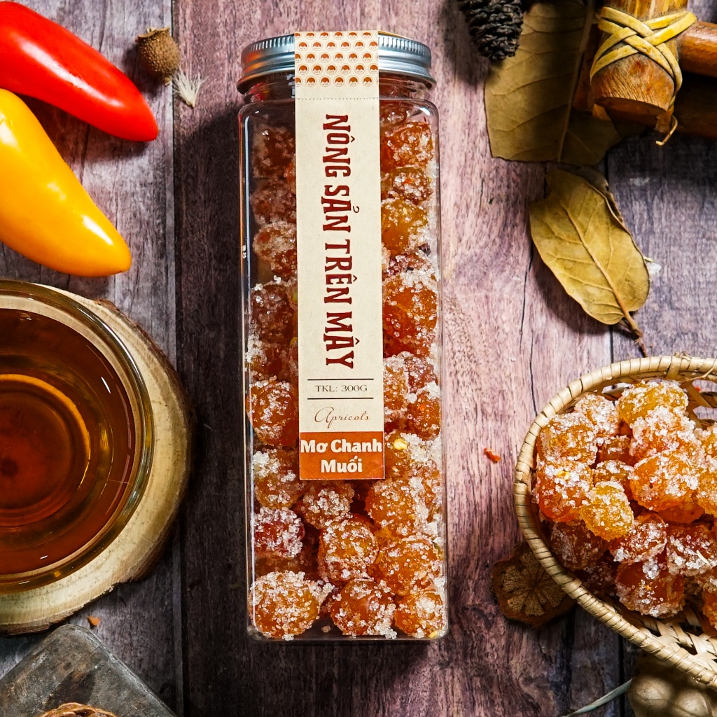 Mơ chanh muối - Minh Tiến Farm - Đặc Sản Đà Lạt