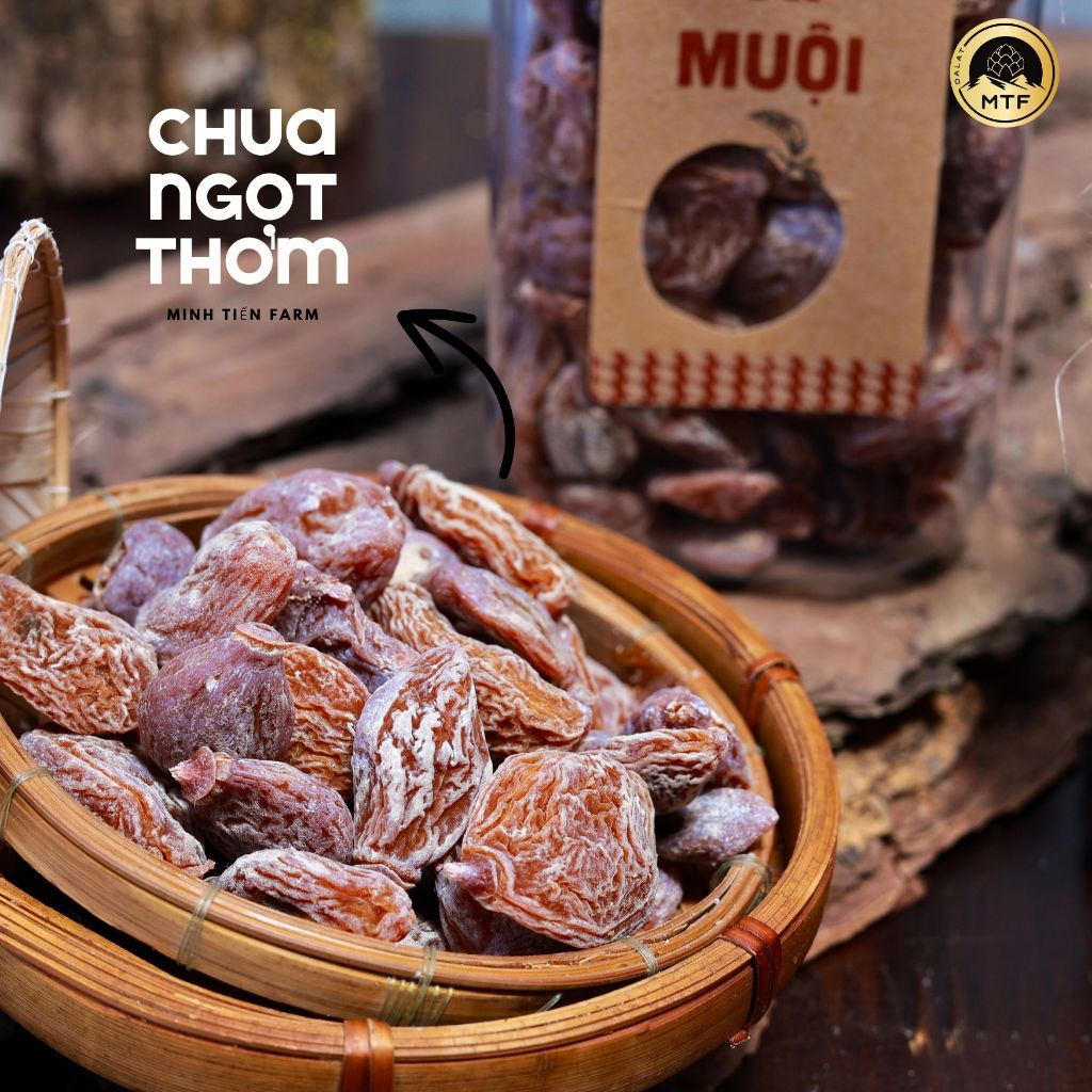 Ô mai xí muội chua ngọt - Minh Tiến Farm - Đặc sản Đà Lạt