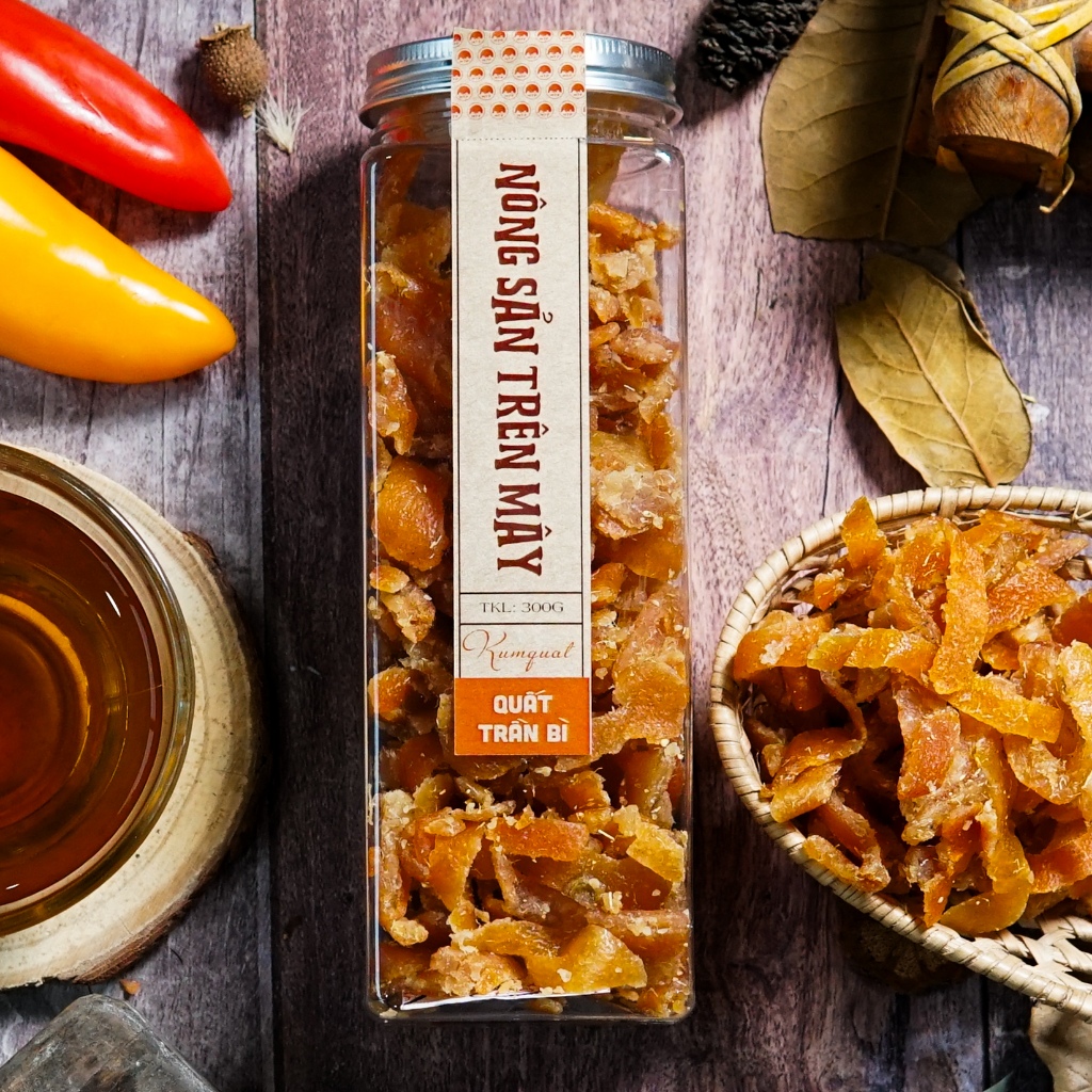 Quất trần bì cam thảo - Minh Tiến Farm - Đặc sản Đà Lạt
