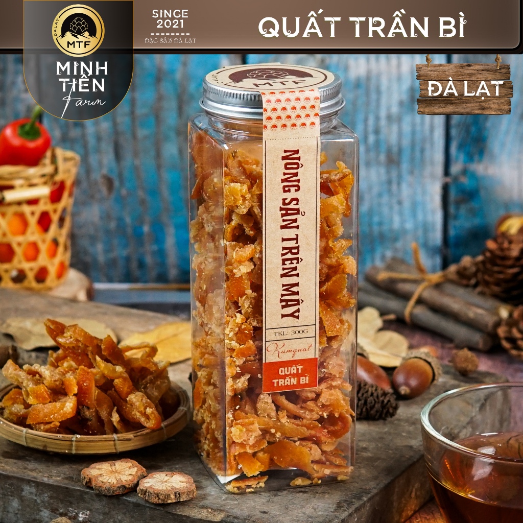 Quất trần bì cam thảo - Minh Tiến Farm - Đặc sản Đà Lạt