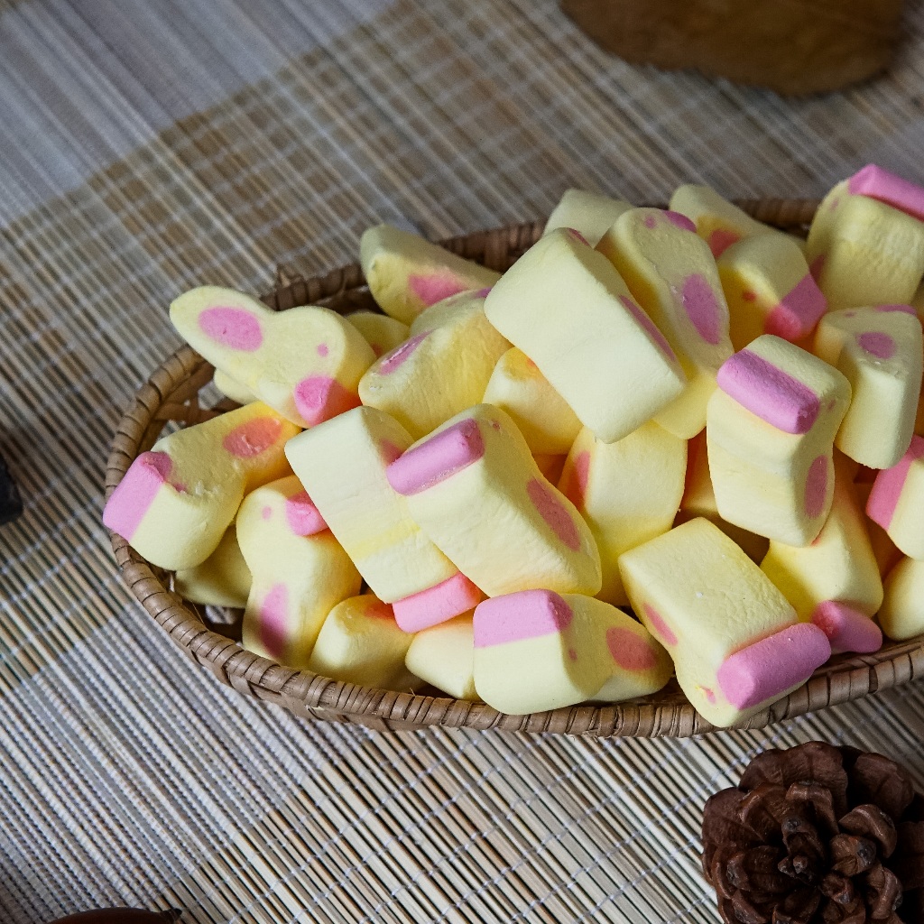Kẹo bông Marshmallow - Minh Tiến Farm - Đặc sản Đà Lạt