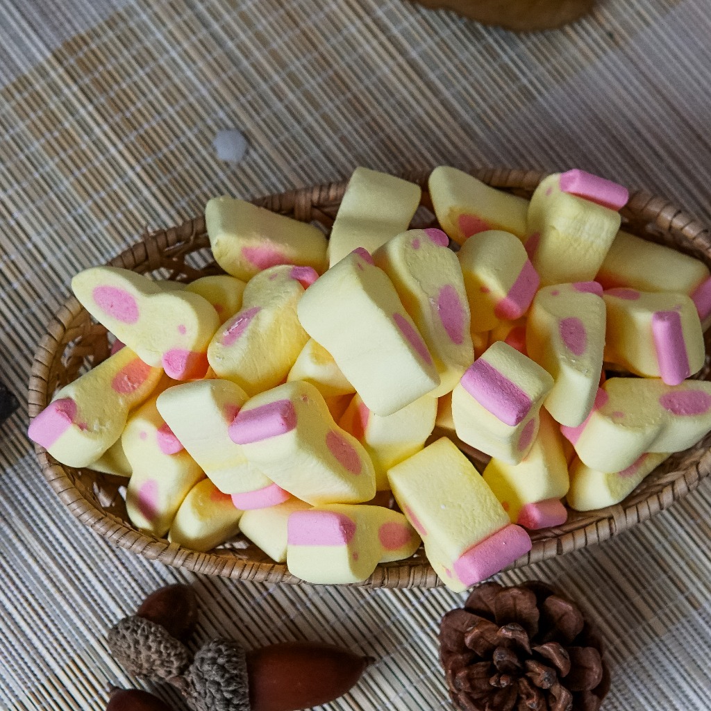 Kẹo bông Marshmallow - Minh Tiến Farm - Đặc sản Đà Lạt
