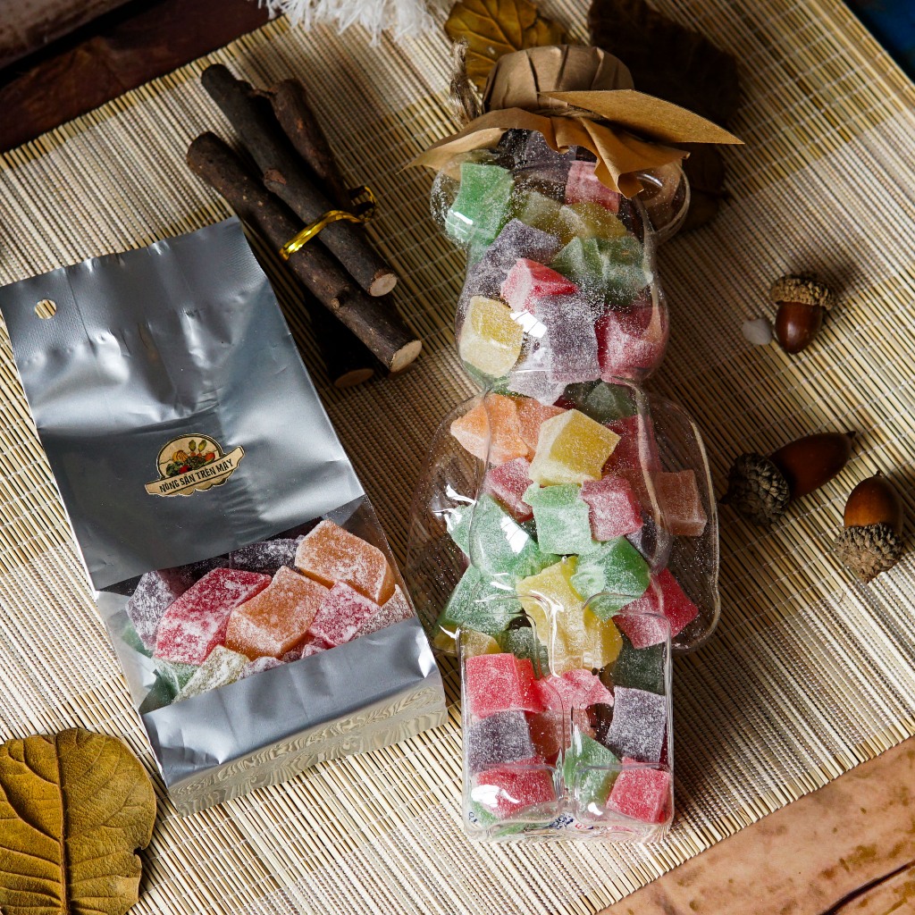 Kẹo dẻo trái cây, thập cẩm - Minh Tiến Farm - Đặc sản Đà Lạt