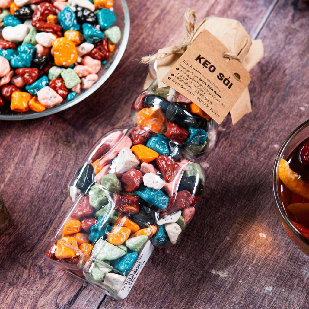 Kẹo sỏi Socola - Minh Tiến Farm - Đặc sản Đà Lạt