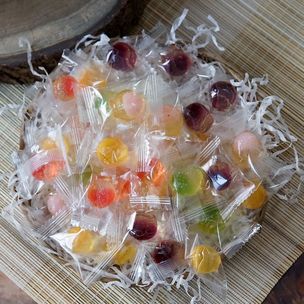 Kẹo dẻo pha lê dẻo dai thơm ngon - Minh Tiến Farm - Hương trái cây - Đặc sản Đà Lạt