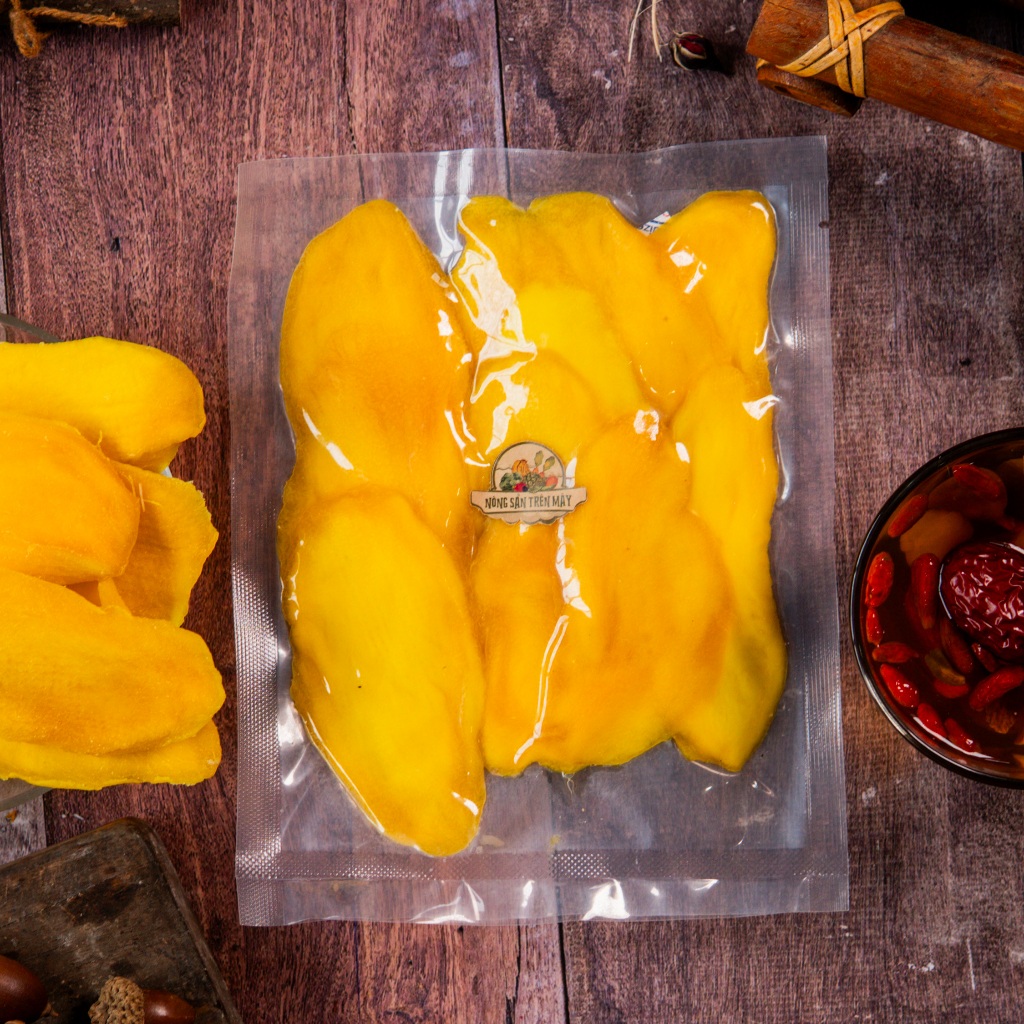 Xoài sấy dẻo - muối ớt 300gr - Minh Tiến Farm - Đặc sản Đà Lạt