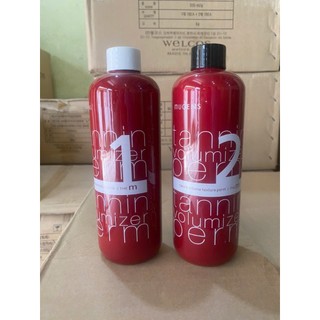 Thuốc Uốn LẠNH  Thảo Dược Đa Năng( Uốn Nóng & Uốn Lạnh) Tannin Volume Texture Hàn Quốc 2 X 500ML