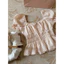 FREESHIP ÁO ĐIỆU DÂY NƠ CỔ VUÔNG HỒNG PASTEL