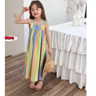 Dáng váy dài tiểu thư đẹp sang thực sự, thô cotton mềm mát xịn sò