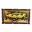 Tranh Đồng Mã Đáo Thành Công, Mạ Vàng 24K , Khung Gỗ Gụ ( 107x197cm ) - Cửu Diệu Thiên - MD022