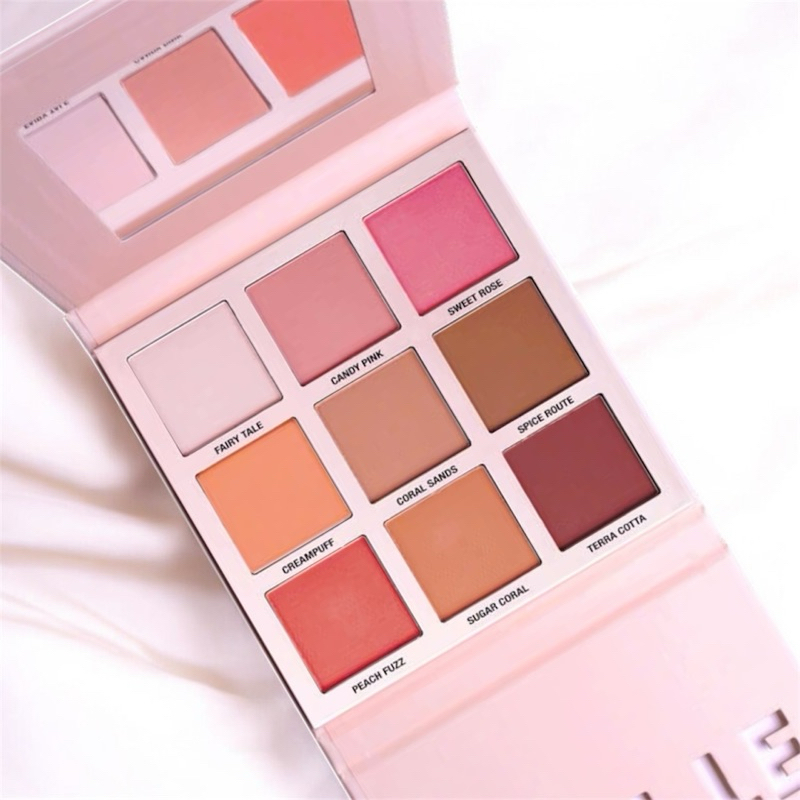 Bảng má 9 ô City Color Glo-Pro Matte, 9 màu sắc trẻ trung cho khách tự do sáng tạo