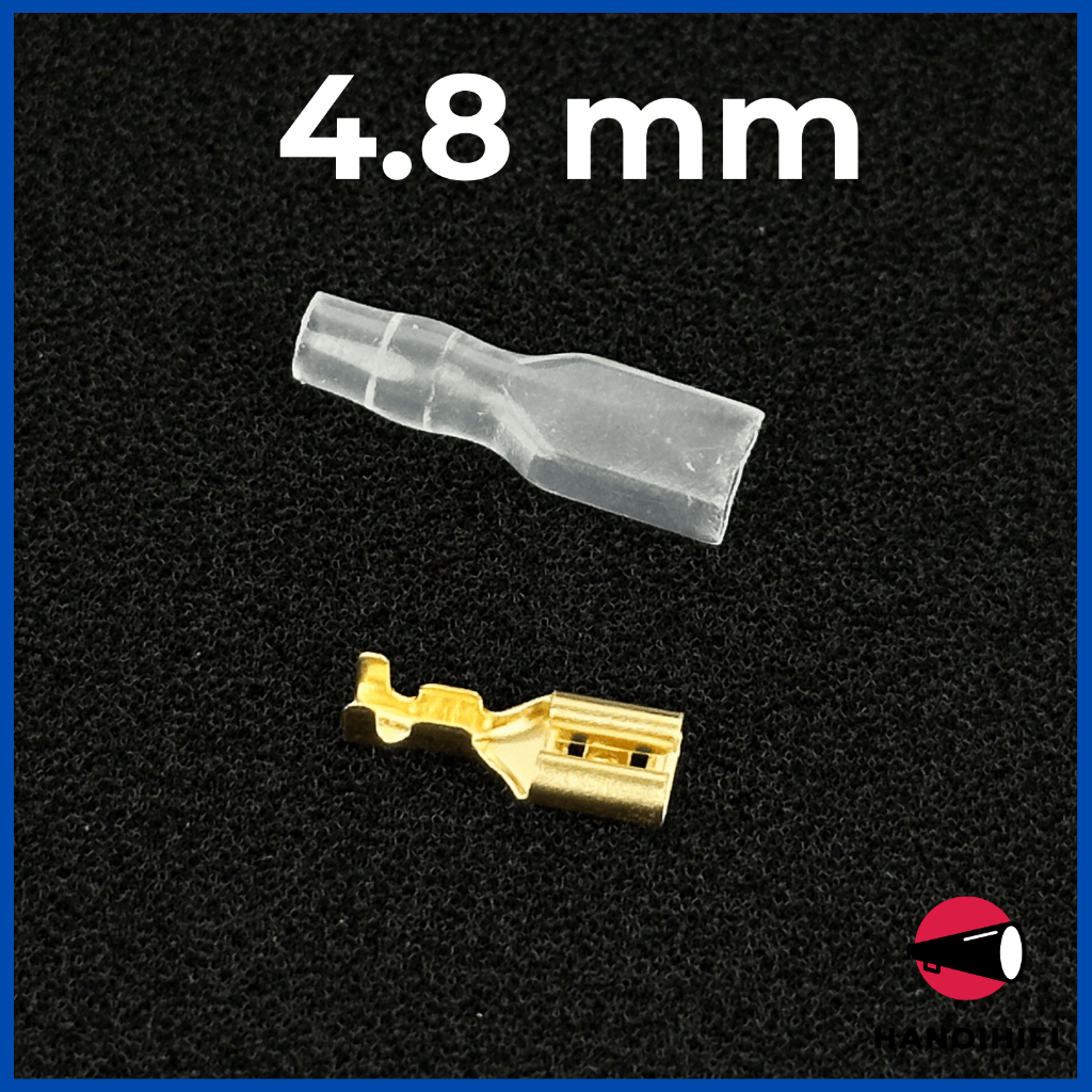Combo 8 chiếc Cos loa, jack bấm cho loa kèm vỏ cách điện nhiều cỡ từ Hà Nội Hifi - ảnh 6