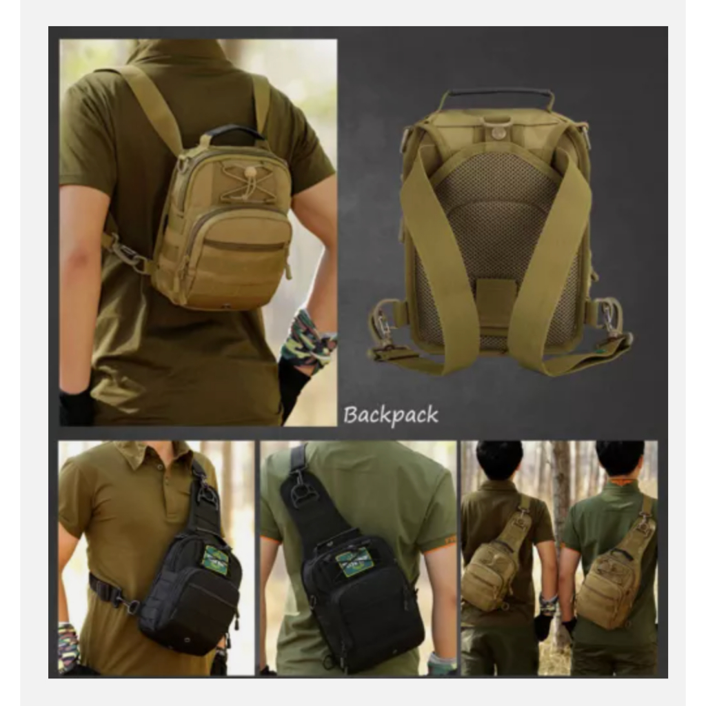 Túi đeo chéo chiến thuật COMMAN_Tactical Sling Chest Bag